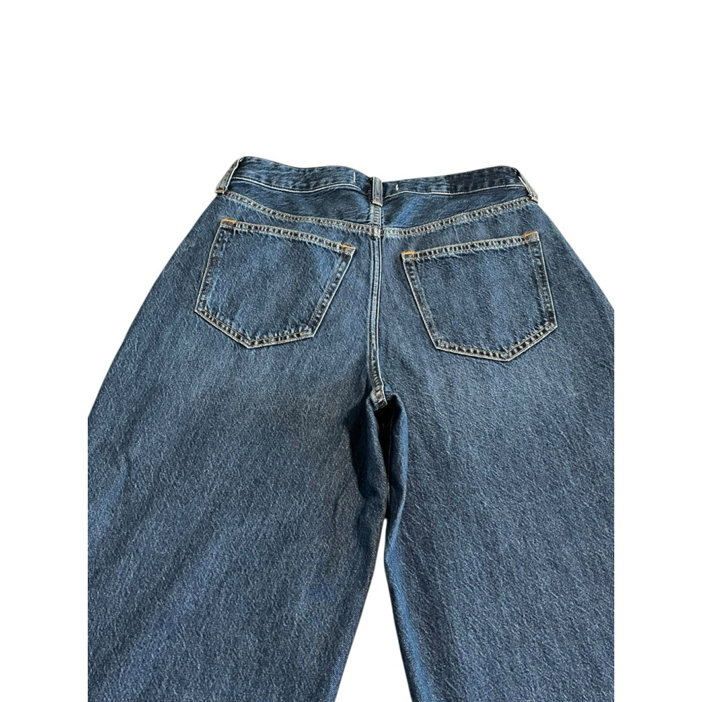 Abercrombie & Finch Wide Leg Jeans Womens 27 Curve Love High Rise Cropped NWT - Picture 11 of 12